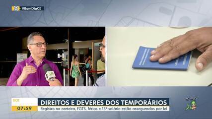 Conheça direitos e deveres dos trabalhadores temporários