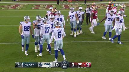 San Francisco 49ers 30 x 24 Dallas Cowboys | Melhores momentos | NFL 2024/2025