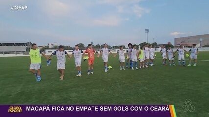 Macapá fica no empate sem gols com o Ceará na Copa do Brasil Sub-20