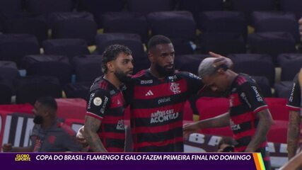 Copa do Brasil: Flamengo e Galo fazem primeira final no domingo