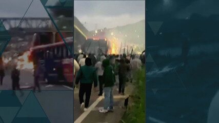 Como foi planejada a emboscada da torcida Mancha Alviverde contra os rivais da Máfia Azul