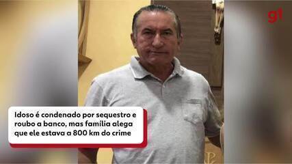 Idoso é condenado por sequestro, mas família alega que ele estava a 800 km do crime.