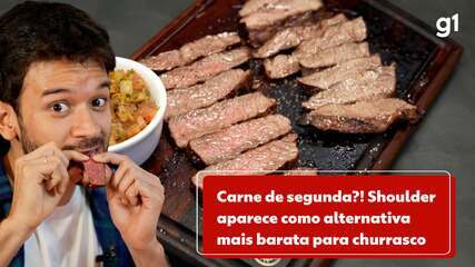 Carne de segunda? Conheça o shoulder, uma alternativa para um churrasco mais barato