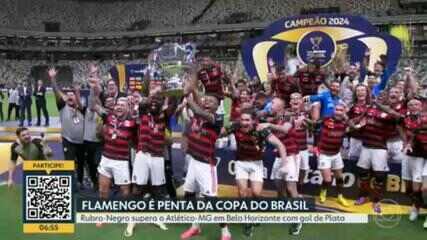 Flamengo é campeão da Copa do Brasil