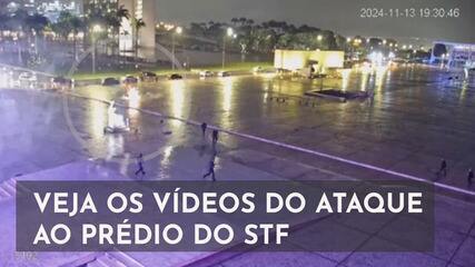 Veja vídeos do ataque ao prédio do STF