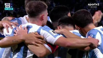 Argentina 1 x 0 Peru | Melhores Momentos | Eliminatórias da Copa do Mundo 2024