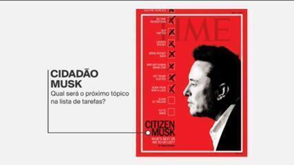 “Cidadão Musk”: bilionário estampa capa da próxima edição da revista Time