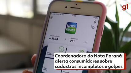 Coordenadora do Nota Paraná alerta consumidores sobre cadastros incompletos e golpes