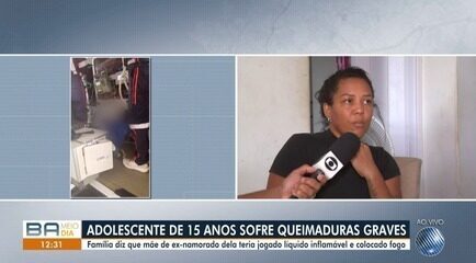 Menina teve corpo queimado enquanto dormia em Salvador