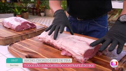 Qual a diferença entre bife de chorizo, bife de tira e contrafilé? Conheça