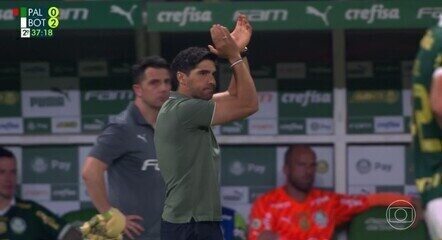 Torcida do Palmeiras chama Abel Ferreira de "burro" durante derrota para o Botafogo