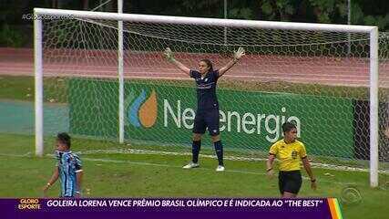 Lorena, do Grêmio comemora indicação ao Fifa The Best