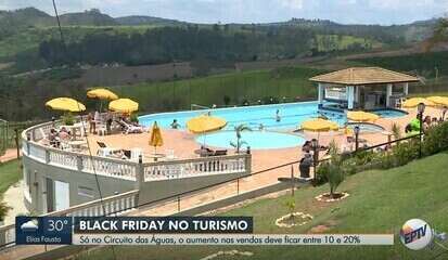 Black Friday impulsiona setor do turismo no Circuito das Águas