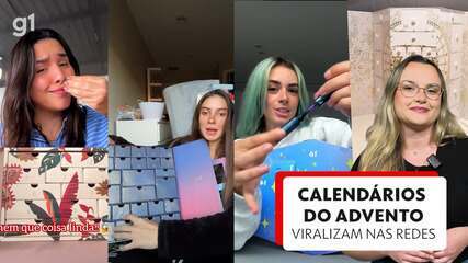 O que são os calendários do advento, que estão viralizando nas redes