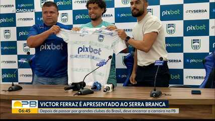 Victor Ferraz é apresentado no Serra Branca