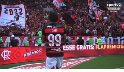 Gabigol se despede da torcida do Flamengo