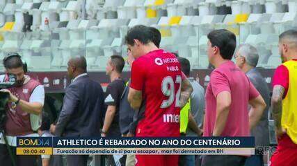 Athletico é rebaixado no ano do centenário