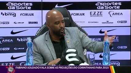 Fabinho Soldado fala sobre as projeções do Corinthians para 2025