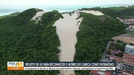 Projeto de lei para reconhecer Morro do Careca como patrimônio do RN