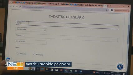 Secretaria de Educação de Pernambuco abre matrícula para alunos novatos em 2025