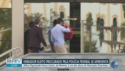 Vereador eleito procurado pela Polícia Federal se apresenta