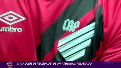 O "choque de realidade" de um Athletico rebaixado