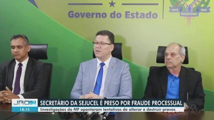 Secretário da Sejucel Júnior Lopes é preso preventivamente em Rondônia