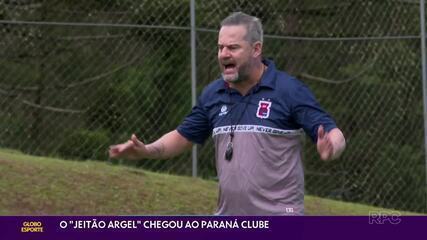 O "jeitão Argel" chegou ao Paraná Clube