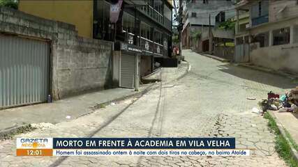 Homem é morto na frente de academia em Vila Velha