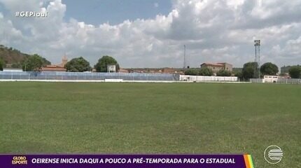 Técnico do Oeirense, Michel Lima fala sobre pré-temporada do clube para Piauiense 2025