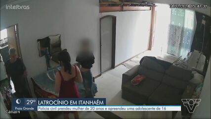 Suspeitas de participação em um latrocínio são presas em Itanhaém, SP