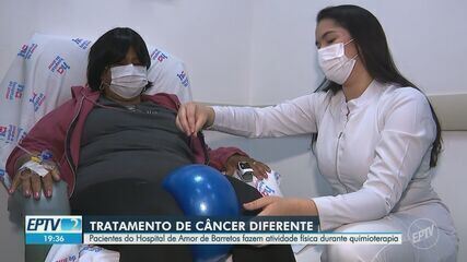 Hospital de Amor de Barretos incentiva atividade física durante quimioterapia