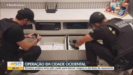 PF faz operação contra corrupção na Prefeitura de Cidade Ocidental