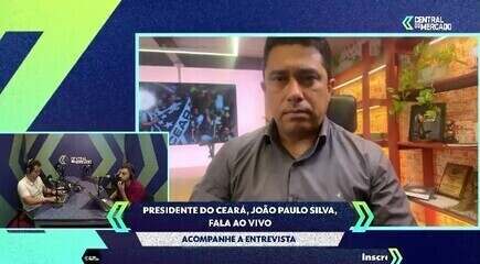 Presidente do Ceará fala sobre negociações do atacante Pulga