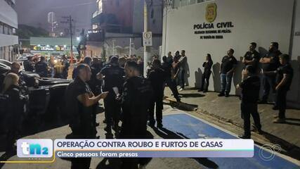 Polícia Civil de Avaré prende quadrilha especializada em roubos e furtos a residências