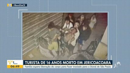 Família de turista de 16 anos morto em Jericoacoara espera liberação do corpo