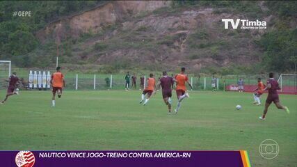 Náutico vence jogo-treino contra o América-RN