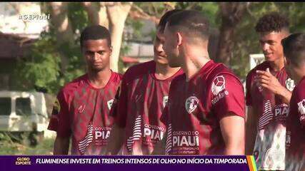 Fluminense-PI investe em treinos intensos de olho no início da temporada