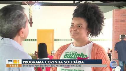 Cozinha Solidária: governo lança programa de apoio a entidades no Piauí