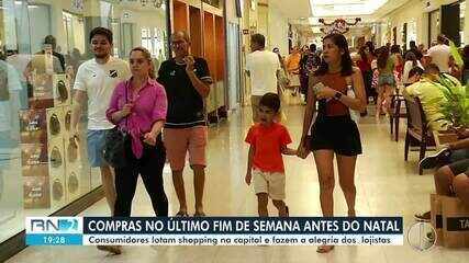 Compras no último fim de semana antes do Natal