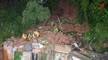 Chuva provoca deslizamento de terra em Várzea Paulista; três pessoas morreram