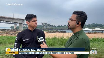 Delegado fala sobre identificação dos veículos envolvidos em desabamento de ponte