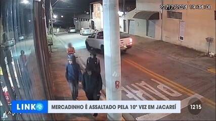 Mercadinho é assaltado pela décima vez em Jacareí