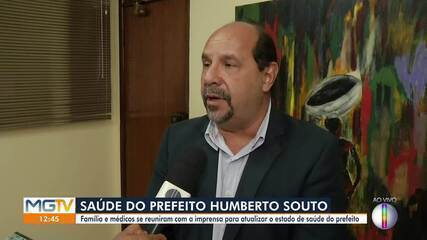 Guilherme Guimarães, vice-prefeito, comenta sobre o estado de saúde de Humberto Souto