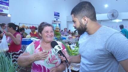 Rede Amazônica Acre acompanha movimentação no Mercado Elias Mansour na véspera de Natal