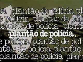 Abertura do seriado 'Plantão de Polícia' (1979).