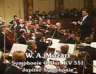 Trecho da Sinfonia nº. 41 “Jupiter”, de Wolfgang Amadeus Mozart. Exibido em 02/12/1991.