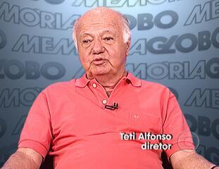 Entrevista exclusiva do diretor Teti Alfonso ao Memória Globo, em 05/04/2007, sobre o programa Telecath Montilla.