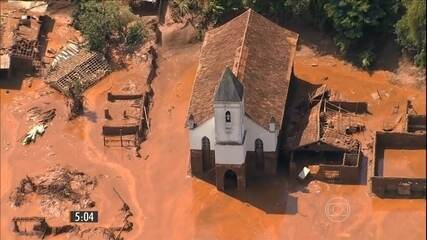 Desastre ambiental em Mariana é considerado o maior da história no estado. 'Hora 1', 09/11/2015