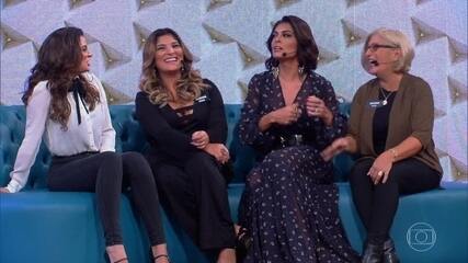 Familiares de Juliana Paes e Bruna Marquezine contam intimidades das atrizes no programa 'Tamanho Família' (10/07/2016)